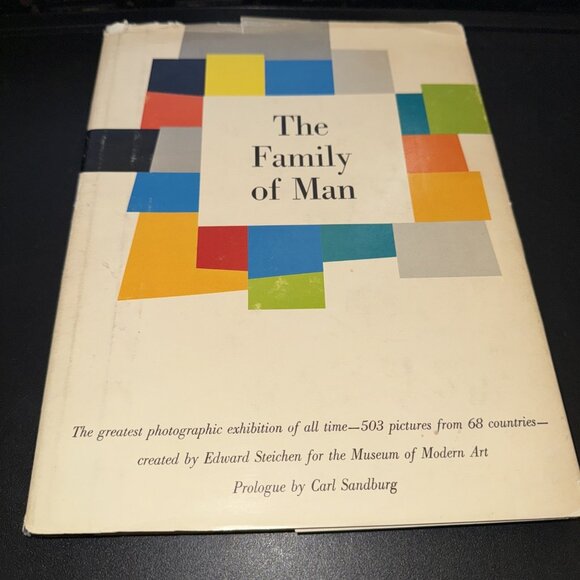 The Family Of Man Photography Museum Of Modern Art Edward Steichen 1955 HCDJ - Picture 1 of 13